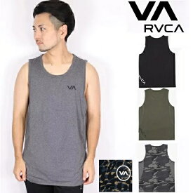 RVCA ルーカ タンクトップ ノースリーブ Tシャツ SPORT VENT SL タンク 格闘技 ジムウェア ティーシャツ サーフ スポーツ ジム カリフォルニア カップルコーデ V9031RST スポーツ