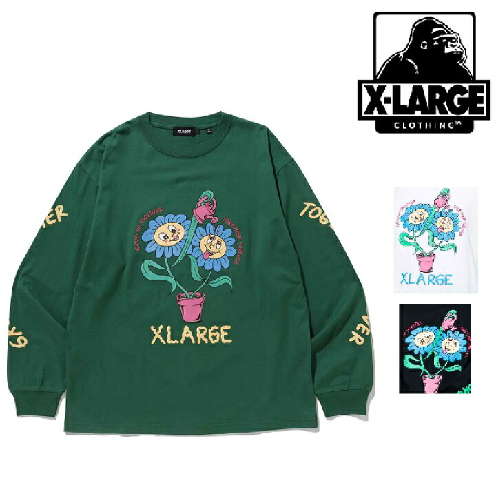 楽天市場】エクストララージ ロンt XLARGE GROW UP L/S TEE Tシャツ 