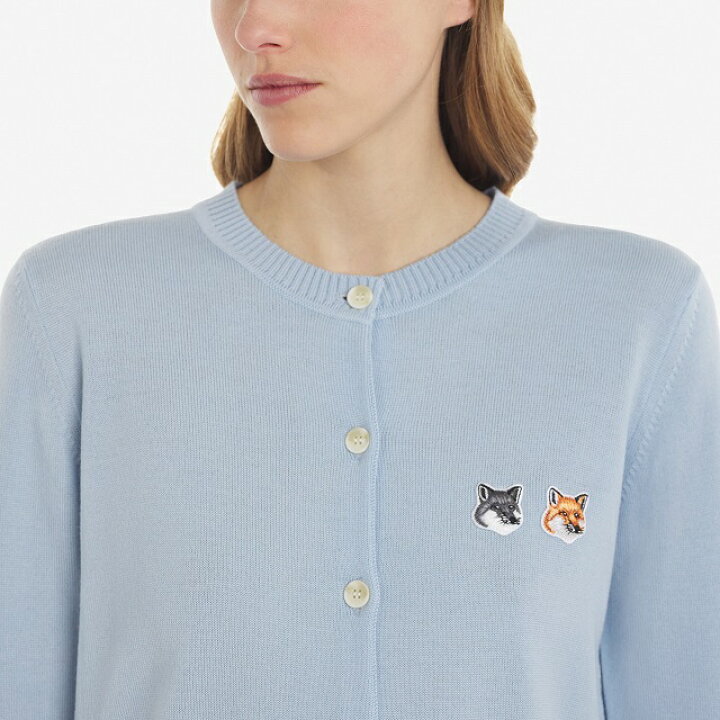 楽天市場】メゾンキツネ Maison kitsune カーディガン 2023FW ニット  