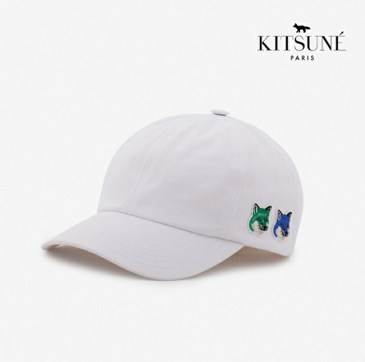 楽天市場】メゾンキツネ Maison kitsune 帽子 ベースボールキャップ 