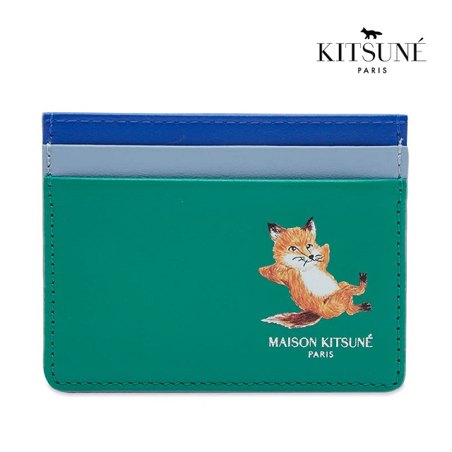 楽天市場】メゾンキツネ Maison kitsune カードケース カードホルダー
