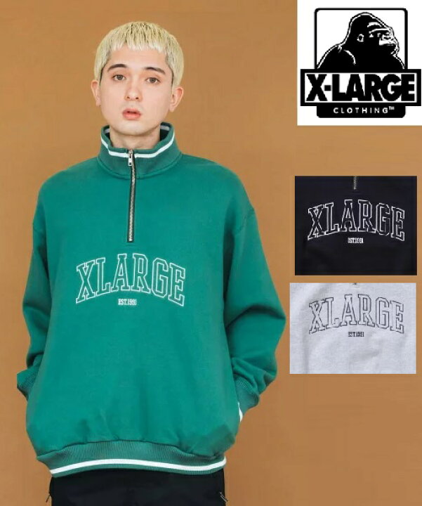 楽天市場】エクストララージ トレーナー XLARGE スウェット ハーフ 