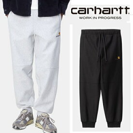 カーハート CARHARTT WIP I027042 アメリカン スクリプト ジョギング スウェット パンツ AMERICAN SCRIPT JOGGING PANT ロゴ刺繍 ストリート ワーク イン プログレス メンズ レディース ボトムス 厚手 保温 裏起毛