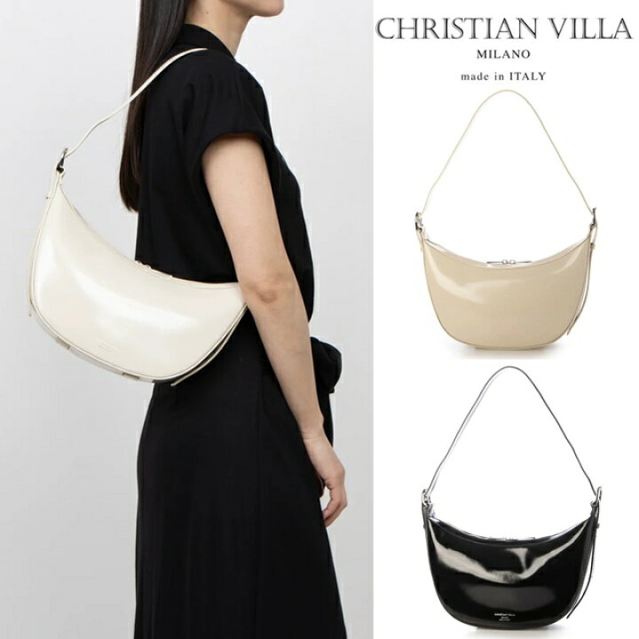 楽天市場】CHRISTIAN VILLA クリスチャンヴィラ ハンド バッグ ハーフ 