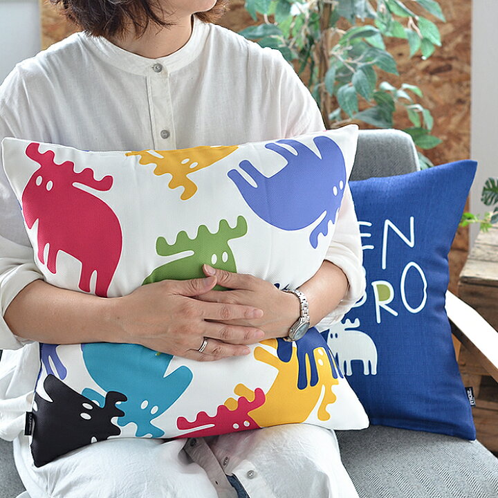 楽天市場 Moz モズ クッションカバー 北欧 スウェーデン 45 45 おしゃれ インテリア 雑貨 人気 おすすめ かわいい 可愛い 座布団 プレゼント 引っ越し 母の日 ギフト Carro デザイン雑貨カロ