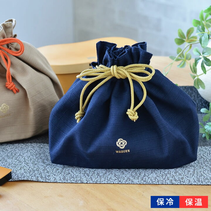 楽天市場 サブヒロモリ わだん コーティング和巾着 お弁当 巾着 Pun3116 ランチ巾着 ランチバッグ 袋 おしゃれ 男女兼用 レディース メンズ お弁当箱 包み シンプル 撥水加工 お弁当入れ 巾着ポーチ 大人 和風 Carro デザイン雑貨カロ