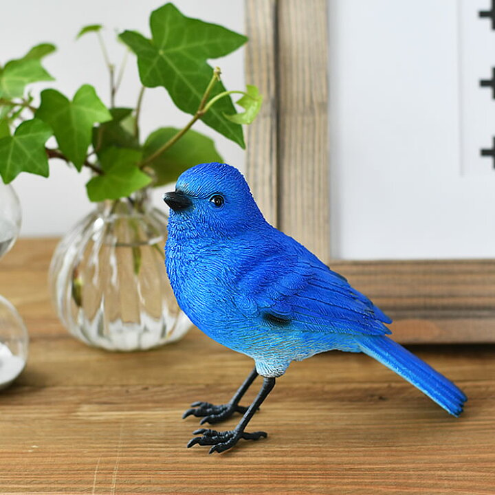 楽天市場 青い鳥 置物 Birdle Bill バーディ ビル クリップホルダー ブルーバード リアル オブジェ おしゃれ かわいい 鳥 インテリア 北欧 置物 ディスプレイ ギフト 幸せの青い鳥 プレゼント 玄関 庭 クリップ Carro デザイン雑貨カロ