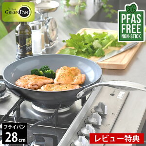 �y���r���[���T�t�z �t���C�p�� 28cm ih�Ή� GREENPAN �O���[���p�� �t���C�p�� 28cm ���F�j�X �v�� �O���[���p�� �t���C�p�� PFAS FREE ��v �R�[�e�B���O �K�X IH�Ή� �_�C�������h ������� �t�b�f