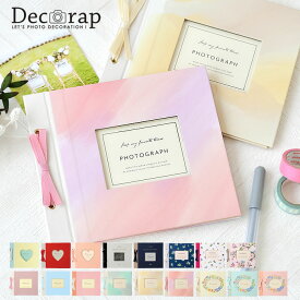 【4月1日はほぼ全品P10倍！】マークス デコラップアルバム decorap albam アルバム デコラ Decora 手作り エコー写真 マタニティーアルバム スクラップブック かわいい プレゼント エコー写真 マタニティー DCP-AL10 DCP-AL11 DCP-AL17