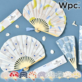 扇子 レディースかわいい Wpc. Patterns ギフトボックス入り扇子 花柄 扇子袋付き せんす うちわ 団扇 扇子 レディース ネイビー 北欧 テキスタイル 和小物 女性 おしゃれ 夏 浴衣 着物 母の日ギフト 暑さ対策 猫 プレゼント
