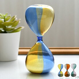 【12月10日はポイント最大10倍祭！】砂時計 5分 砂時計S(バイカラー) インテリア 雑貨 おしゃれ オブジェ ギフト プレゼント 砂 かわいい ガラス ディスプレイ ハイタイド HIGHTIDE 時間
