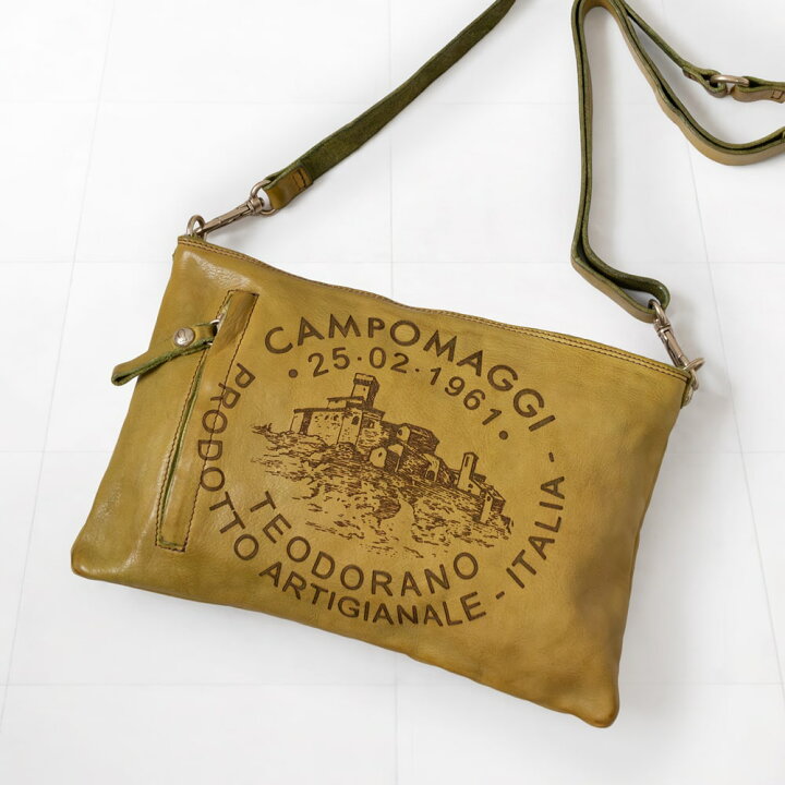 campomaggi カンポマッジ本革ショルダーバッグOVY kaja