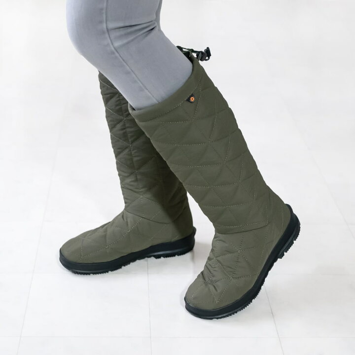 楽天市場】BOGS [ボグス]キルティングウォータープルーフロングスノー 