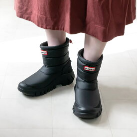 HUNTER [ハンター]イントレピッド インシュレイティド ショートスノーブーツ22A W INTREPID INSULATED SHORT SNOW BOOTSWFS2108WWU BLACK ブラック