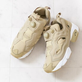 Reebok [リーボック] INSTAPUMP FURY OG SHOES インスタポンプフューリー20A FZ4428 ベージュスニーカー / ボリューム / ダッドソール