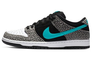�y�V�i�E���K�i�E���������z�i�C�L Nike SB �_���N ���[ Dunk Low atmos Elephant BQ6817-009 �X�j�[�J�[ �����Y ��������