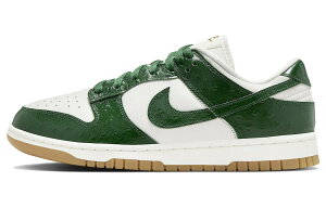 �y�V�i�E���K�i�E���������z�i�C�L Nike Dunk Low LX Gorge Green Ostrich FJ2260-002 �X�j�[�J�[ ���f�B�[�X ��������