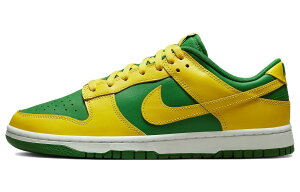 �y�V�i�E���K�i�E���������z�i�C�L Nike Dunk Low Retro Reverse Brazil DV0833-300 �X�j�[�J�[ �����Y ��������