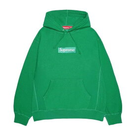 シュプリーム Supreme Box Logo Hooded Sweatshirt Green 24FW パーカー メンズ 国内発送