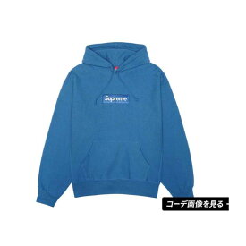 シュプリーム Supreme Box Logo Hooded Sweatshirt Blue 23FW パーカー メンズ 国内発送