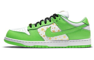 �y�V�i�E���K�i�E���������z�i�C�L Nike SB �_���N ���[ Dunk Low Supreme Stars Mean Green (2021) DH3228-101 �X�j�[�J�[ �����Y ��������