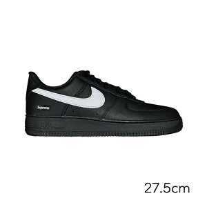 Supreme × Nike Air Force 1 Low Black White Vv[ × iCL GA tH[X 1 [ ubN zCg CU9225-002