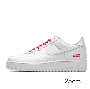 �y�V�i�E���K�i�E���������z�i�C�L Nike Air Force 1 Low Supreme White CU9225-100 24.0~27.5cm �X�j�[�J�[ �����Y ��������