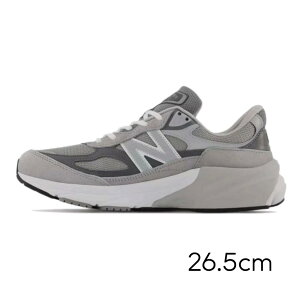 New Balance 990V6 Gray (Heel Logo NB) �j���[�o�����X 990V6 �O���[ (�q�[�����S NB) M990GL6