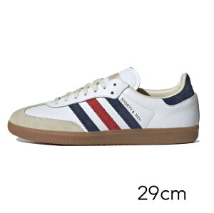 Sporty & Rich x Adidas Originals Samba OG Cloud White Night Indigo Collegiate Red X|[eB & b` × AfB_X IWiX To OG NEh zCg iCg CfBS JbWGCg bh IH8338