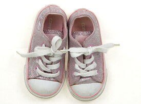 コンバース CONVERSE スニーカー 靴13cm〜 女の子 ピンクシルバー 子供服 ベビー服 キッズ アウトレット ユーズド 【中古】キッズ・ベビー・マタニティ