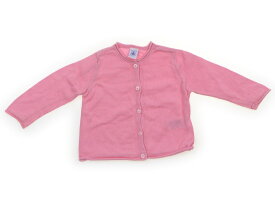 プチバトー PETIT BATEAU カーディガン 70 女の子 ピンク 子供服 ベビー服 キッズ アウトレット ユーズド 【中古】キッズ・ベビー・マタニティ