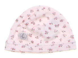 プチバトー PETIT BATEAU 帽子 Hat/Cap 女の子 ライトピンク×小花柄 子供服 ベビー服 キッズ アウトレット ユーズド 【中古】キッズ・ベビー・マタニティ