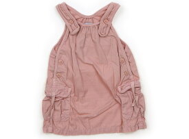 プチバトー PETIT BATEAU ジャンパースカート 70 女の子 ダスティピンク 子供服 ベビー服 キッズ アウトレット ユーズド 【中古】キッズ・ベビー・マタニティ