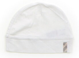 バーバリー BURBERRY 帽子 Hat/Cap 女の子 白、ベージュ 子供服 ベビー服 キッズ アウトレット ユーズド 【中古】キッズ・ベビー・マタニティ