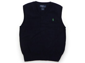 ポロラルフローレン POLO RALPH LAUREN ベスト 120 男の子 ネイビー 子供服 ベビー服 キッズ アウトレット ユーズド 【中古】キッズ・ベビー・マタニティ