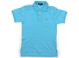 ポロラルフローレン POLO RALPH LAUREN ポロシャツ 140 男の子 水色 子供服 ベビー服 キッズ アウトレット ユーズド 【中古】キッズ・ベビー・マタニティ