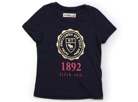 アバクロ Abercrombie Tシャツ・カットソー 100 女の子 紺、ゴールド、ピンク 子供服 ベビー服 キッズ アウトレット ユーズド 【中古】キッズ・ベビー・マタニティ