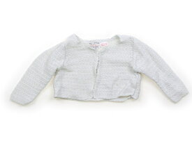 ザラ ZARA カーディガン 80 女の子 ホワイト 子供服 ベビー服 キッズ アウトレット ユーズド 【中古】キッズ・ベビー・マタニティ