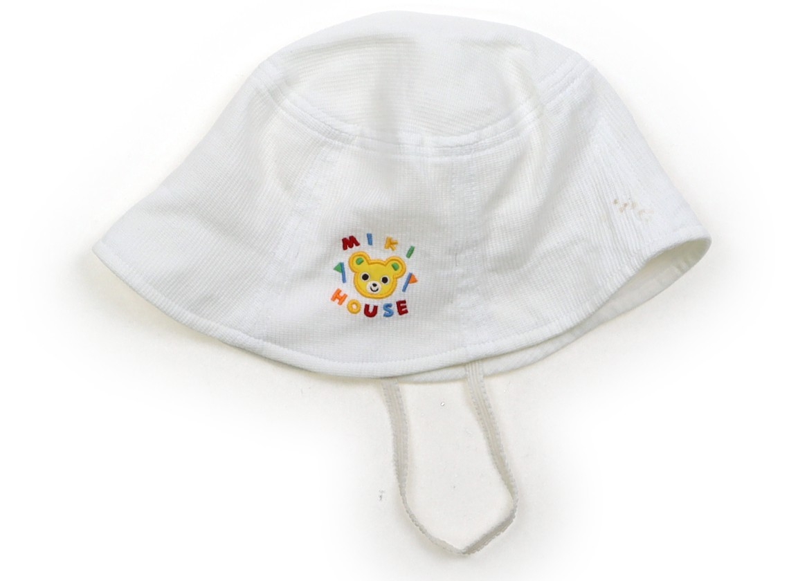 ミキハウス miki HOUSE 帽子 Hat Cap 女の子 ピンク、赤 子供服
