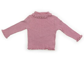 べべ BeBe ニット・セーター 90 女の子 ピンク 子供服 ベビー服 キッズ アウトレット ユーズド 【中古】キッズ・ベビー・マタニティ