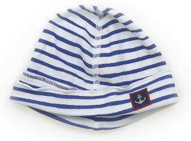 プチバトー PETIT BATEAU 帽子 Hat/Cap 男の子 青ボーダー 子供服 ベビー服 キッズ アウトレット ユーズド 【中古】キッズ・ベビー・マタニティ