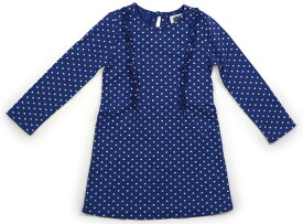 オールドネイビー OLDNAVY ワンピース 110 女の子 ブルー・ドット 子供服 ベビー服 キッズ アウトレット ユーズド 【中古】キッズ・ベビー・マタニティ