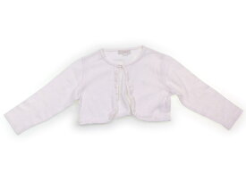 バーバリー BURBERRY カーディガン 110 女の子 白 子供服 ベビー服 キッズ アウトレット ユーズド 【中古】キッズ・ベビー・マタニティ