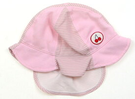 アフタヌーンティー Afternoon Tea 帽子 Hat/Cap 女の子 ピンク、ボーダー、サクランボ 子供服 ベビー服 キッズ アウトレット ユーズド 【中古】キッズ・ベビー・マタニティ