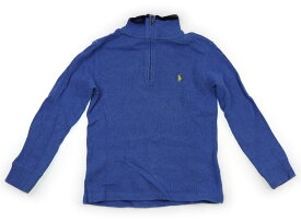 ポロラルフローレン POLO RALPH LAUREN ニット・セーター 140 男の子 ブルー 子供服 ベビー服 キッズ アウトレット ユーズド 【中古】キッズ・ベビー・マタニティ