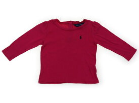 ラルフローレン Ralph Lauren Tシャツ・カットソー 90 女の子 フューシャピンク 子供服 ベビー服 キッズ アウトレット ユーズド 【中古】キッズ・ベビー・マタニティ