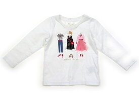 ケイトスペード Kate Spade Tシャツ・カットソー 100 女の子 ホワイト 子供服 ベビー服 キッズ アウトレット ユーズド 【中古】キッズ・ベビー・マタニティ