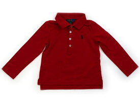 ポロラルフローレン POLO RALPH LAUREN ポロシャツ 90 男の子 レッド 子供服 ベビー服 キッズ アウトレット ユーズド 【中古】キッズ・ベビー・マタニティ