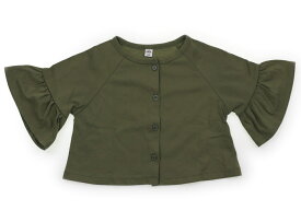 アプレレクール apres les cours カーディガン 120 女の子 カーキ 子供服 ベビー服 キッズ アウトレット ユーズド 【中古】キッズ・ベビー・マタニティ