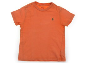 ポロラルフローレン POLO RALPH LAUREN Tシャツ・カットソー 120 男の子 オレンジ×緑ロゴ 子供服 ベビー服 キッズ アウトレット ユーズド 【中古】キッズ・ベビー・マタニティ